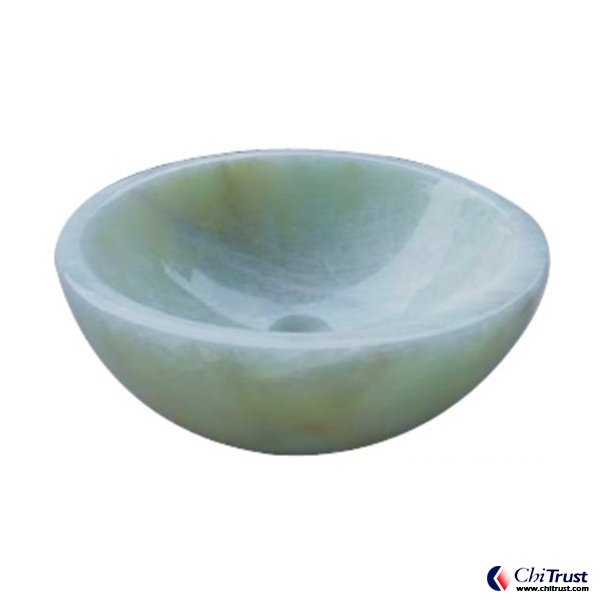 Burma jade bowl basin CT05